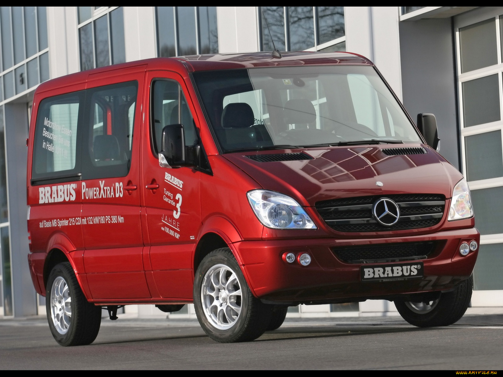 2007, brabus, mercedes, benz, sprinter, 